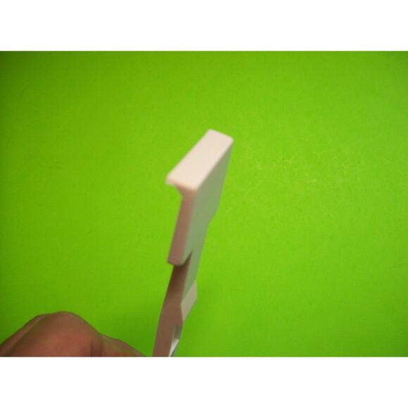 Alvin G & Co NOS Pinball Machine 6" Off White Plastic ROLL OVER Drop Target - Picture 4 of 6